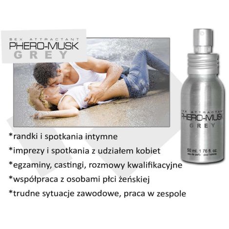 Feromony-PHERO-MUSK GREY 50 ml for men - 2