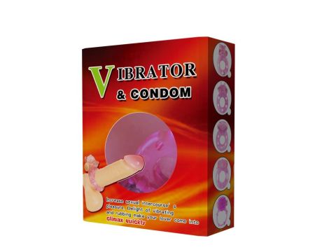 BAILE - Cockring VIBRATOR & CONDOM - 4