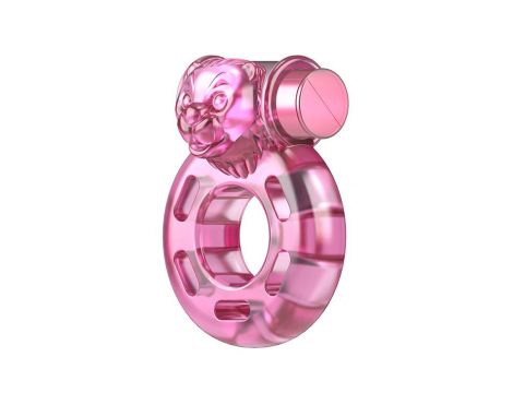 BAILE - Vibrating Cock Ring Bear Pink