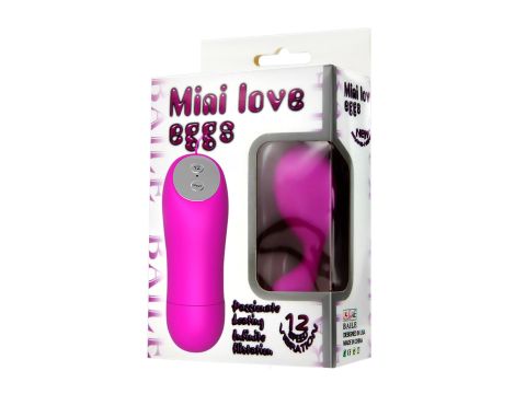 BAILE- Mini love eggs, 12 vibration functions - 4