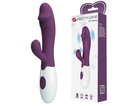 PRETTY LOVE - Snappy dark purple, 30 vibration functions