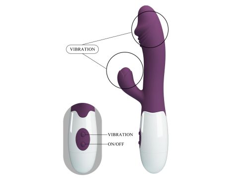 PRETTY LOVE - Snappy dark purple, 30 vibration functions - 6