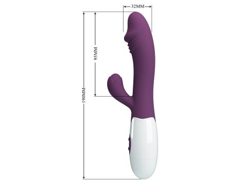 PRETTY LOVE - Snappy dark purple, 30 vibration functions - 8