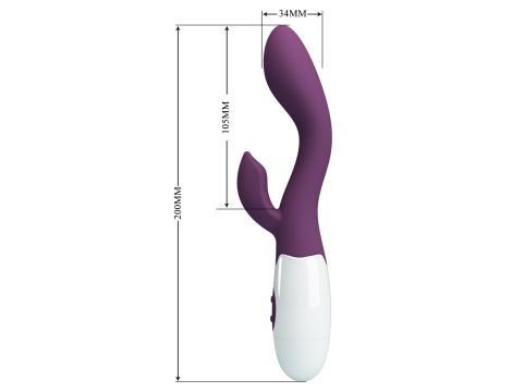 PRETTY LOVE - Brighty dark purple, 30 vibration functions - 3