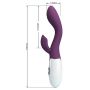 PRETTY LOVE - Brighty dark purple, 30 vibration functions - 4