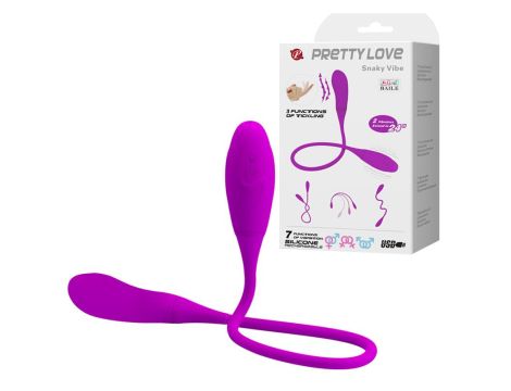 PRETTY LOVE -Snaky Vibe, 7 vibration functions 3 tickling functions Bendable