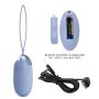 PRETTY LOVE - JESSICA Dream chaser 3, Blue, Wireless remote control 12 vibration functions - 7