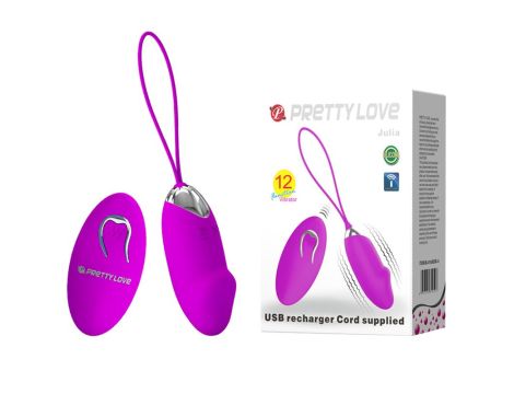 PRETTY LOVE -JULIA, 12 vibration functions Wireless remote control