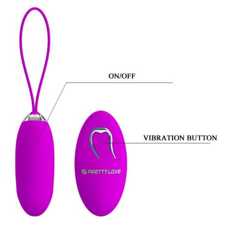 PRETTY LOVE -JULIA, 12 vibration functions Wireless remote control - 8