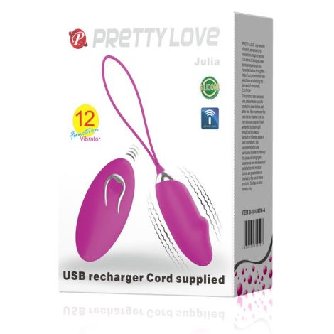 PRETTY LOVE -JULIA, 12 vibration functions Wireless remote control - 9