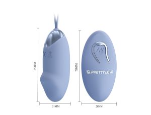 PRETTY LOVE - JULIA Dream chaser 2, Blue, Wireless remote control 12 vibration functions - image 2