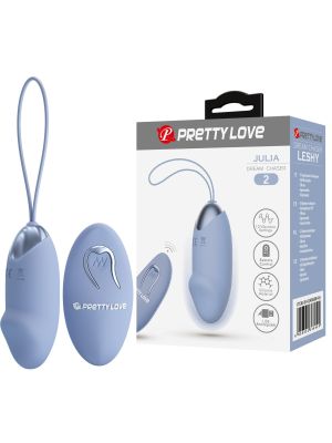 PRETTY LOVE - JULIA Dream chaser 2, Blue, Wireless remote control 12 vibration functions