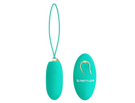 PRETTY LOVE - JENNY Dream chaser 1, Green, Wireless remote control 12 vibration functions