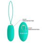 PRETTY LOVE - JENNY Dream chaser 1, Green, Wireless remote control 12 vibration functions - 6