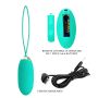 PRETTY LOVE - JENNY Dream chaser 1, Green, Wireless remote control 12 vibration functions - 7