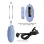 PRETTY LOVE - JENNY Dream chaser 1, Blue, Wireless remote control 12 vibration functions - 7