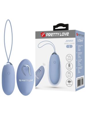 PRETTY LOVE - JENNY Dream chaser 1, Blue, Wireless remote control 12 vibration functions