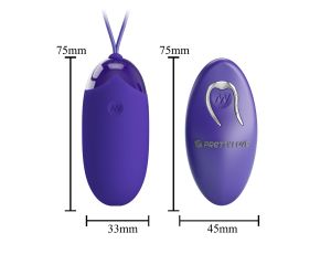 PRETTY LOVE - Berger - Youth,  Wireless remote control 12 vibration functions - image 2