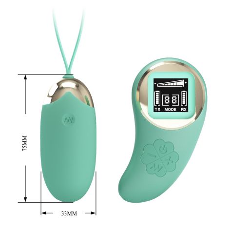 PRETTY LOVE - Mina-10 vibration functions 9 speed levels Wireless remote control - 9