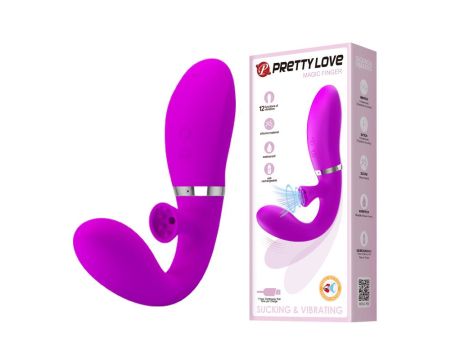 PRETTY LOVE -MAGIC FINGER, 12 vibration functions 12 stimulation functions