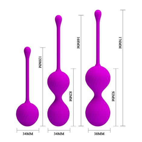 PRETTY LOVE - KEGEL BALL PURPLE - 7