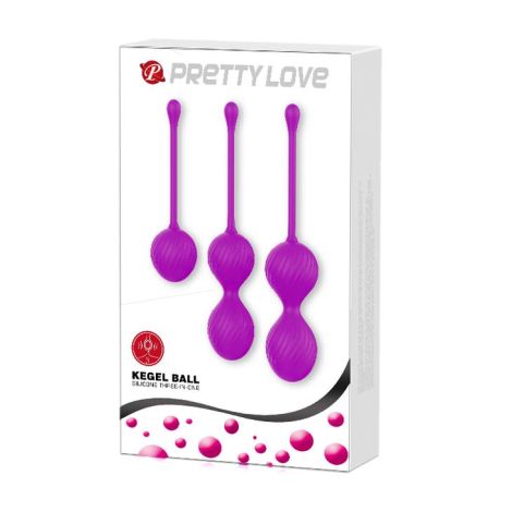 PRETTY LOVE - KEGEL BALL PURPLE - 8