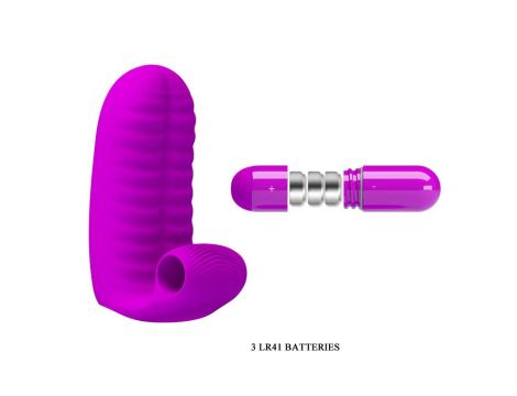 PRETTY LOVE - Abbott Double finger silicone Vibrator - 3