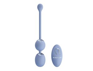 PRETTY LOVE - WILLIE Dream chaser 6, Blue, Wireless remote control 12 vibration functions Memory function - image 2