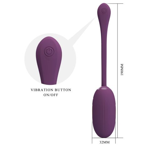 PRETTY LOVE - Doreen, 12 vibration functions 3 electric shock functions Mobile APP Long-distance Control - 7