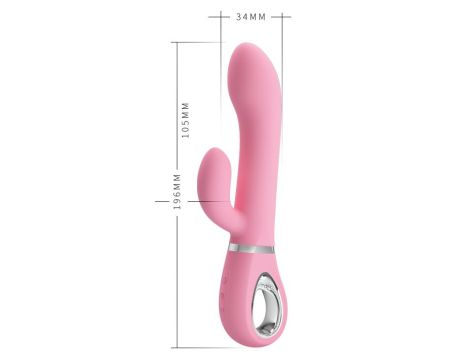 PRETTY LOVE - TERNENCE USB PINK 4 rot. 12 vibration - 3