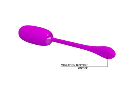 PRETTY LOVE - JULIUS EGG RED PINK 12 function vibrations