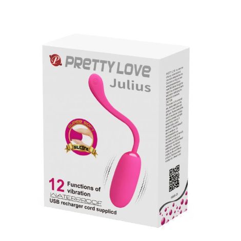 PRETTY LOVE - JULIUS EGG Pink 12 function vibrations - 7