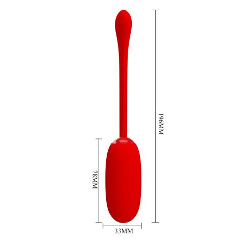 PRETTY LOVE - JULIUS EGG Red 12 function vibrations - 10