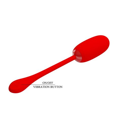 PRETTY LOVE - JULIUS EGG Red 12 function vibrations - 11