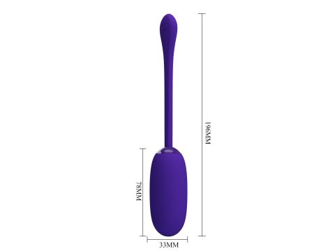 PRETTY LOVE - JULIUS EGG Purple 12 function vibrations - 5