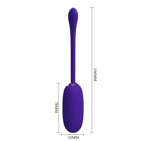 PRETTY LOVE - JULIUS EGG Purple 12 function vibrations - 10