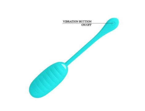 PRETTY LOVE - KIRK EGG Blue 12 function vibrations