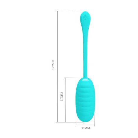 PRETTY LOVE - KIRK EGG Blue 12 function vibrations - 4