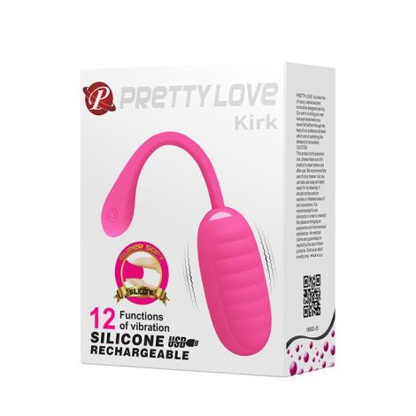 PRETTY LOVE - KIRK EGG Pink 12 function vibrations - 8