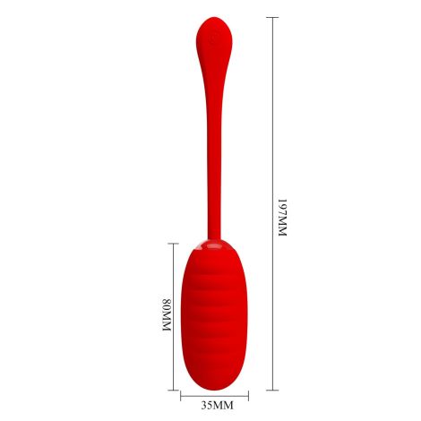 PRETTY LOVE - KIRK EGG Red 12 function vibrations - 9