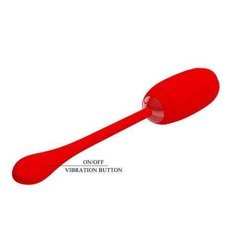 PRETTY LOVE - KIRK EGG Red 12 function vibrations - 10