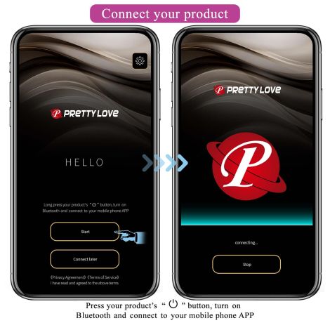 PRETTY LOVE - Catalina, 12 vibration functions Mobile APP Long-distance Control - 12