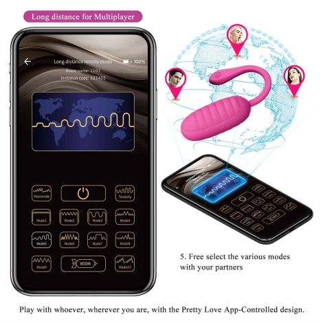 PRETTY LOVE - Catalina, 12 vibration functions Mobile APP Long-distance Control - 19