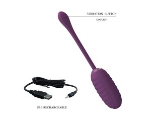 PRETTY LOVE - CASPER Purple 12 vibration functions Mobile APP remote control - image 2