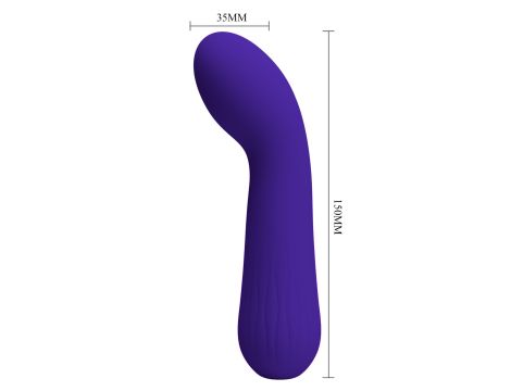 PRETTY LOVE - Faun dark Purple,G-spot vibrator, 12 vibration functions Memory function - 10