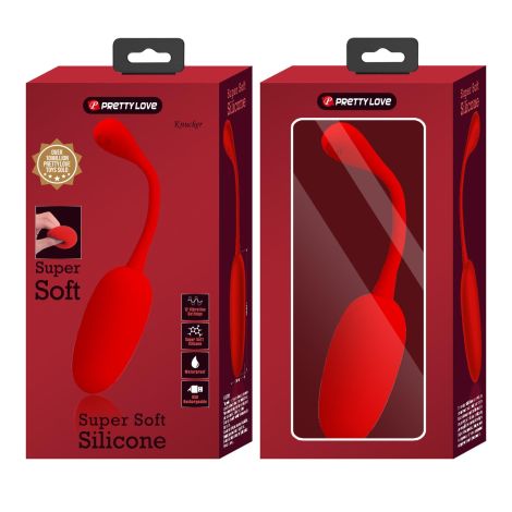 PRETTY LOVE - KNUCKER Red, 12 vibration functions Memory function - 13