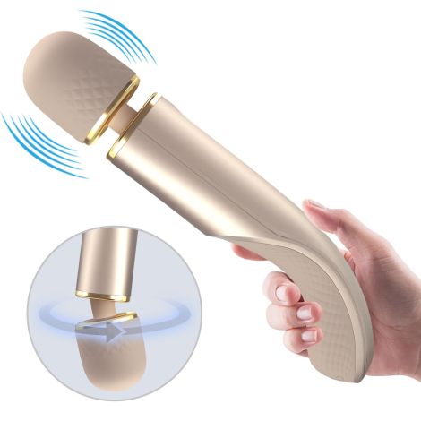 PRETTY LOVE - Interesting Massager Gold 5 levels of speed control 7 vibration functions - 7