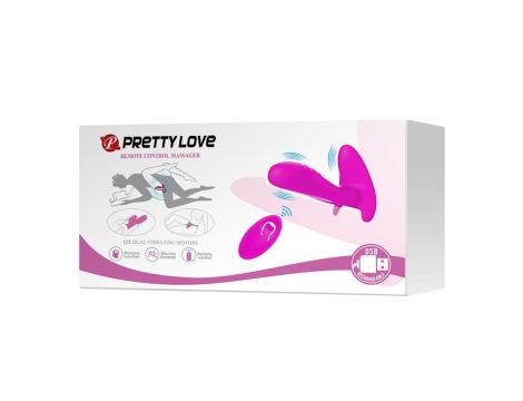 PRETTY LOVE -REMOTE CONTROL MASSAGER, 12 vibration functions Wireless remote control - 10