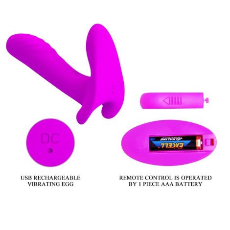 PRETTY LOVE -REMOTE CONTROL MASSAGER, 12 vibration functions Wireless remote control - 9