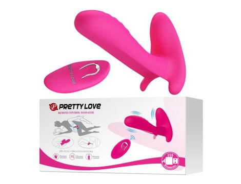 PRETTY LOVE -REMOTE CONTROL MASSAGER, 12 vibration functions Wireless remote control